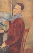 Amedeo Modigliani Autoportrait (mk38) oil painting picture wholesale